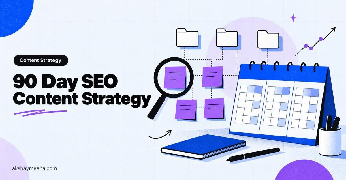 How to Build a 90-Day SEO Content Strategy: Step-by-Step Guide