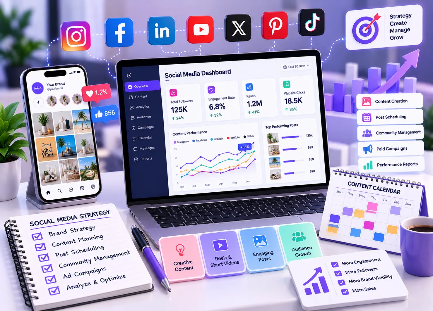 Social Media Strategy & Management