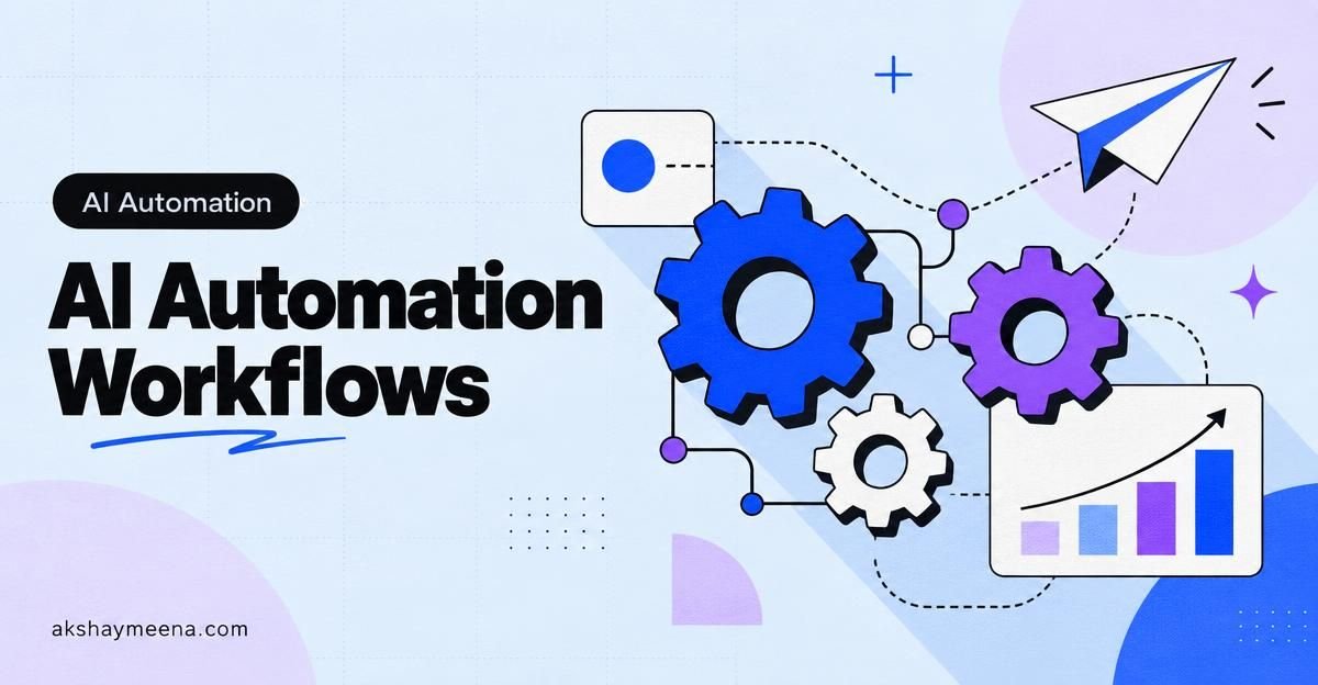 AI Automation for Small Businesses: 12 Simple Workflows You Can Launch Fast