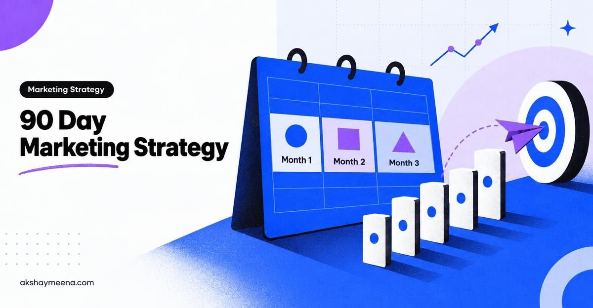 90-Day Marketing Strategy for New Business: Step-by-Step to First Customers